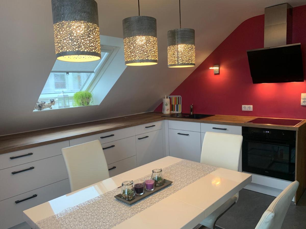 Tolle Ferienwohnung mit Loggia in Schauenstein 100qm bei Hof an der Saale Frankenwald Exterior foto
